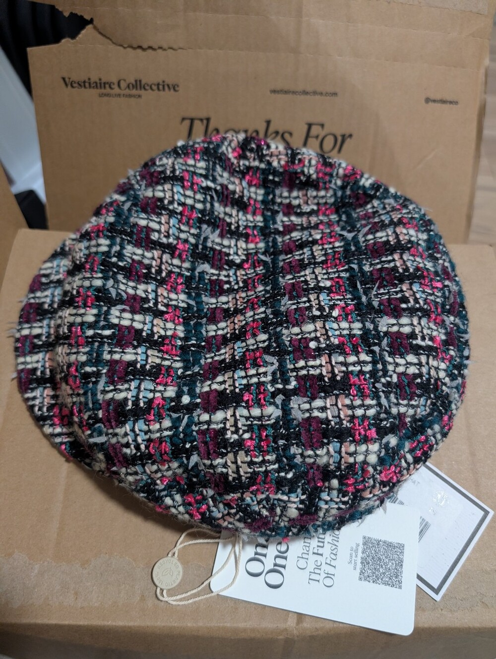 Tweed Newsie Cap